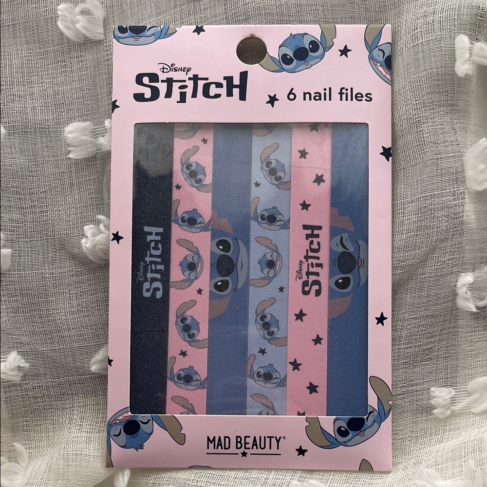 Disney Lilo & Stitch Nail Files 6 Emery Boards Y2K Nail Care Manicure Nostalgia